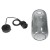 Lazio 1P E27, lampa wisząca, max. 15W, czarna AD-LD-6228BE27S ADVITI sufitowa nad stół blat wyspę