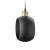 Jala 1P E27, lampa wisząca, max. 15W, czarna AD-LD-6225BE27M ADVITI sufitowa nad stół blat wyspę