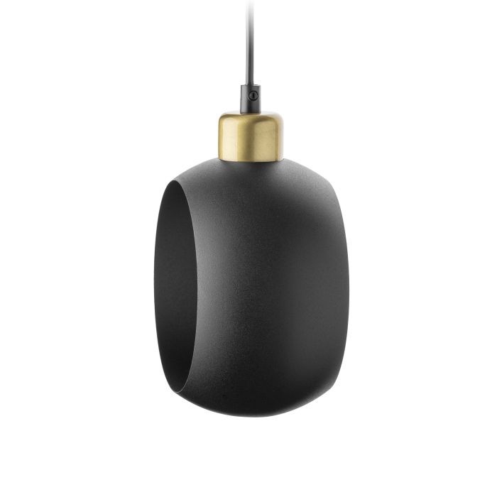 Jala 1P E27, lampa wisząca, max. 15W, czarna AD-LD-6225BE27M ADVITI sufitowa nad stół blat wyspę