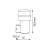 Kinkiet Ogrodowy Mia 1xE27 IP44 EKO1705 Eko-Light