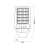 Latarnia Solarna Kers II 300W 1200lm 6500K EKO1191 Eko-Light
