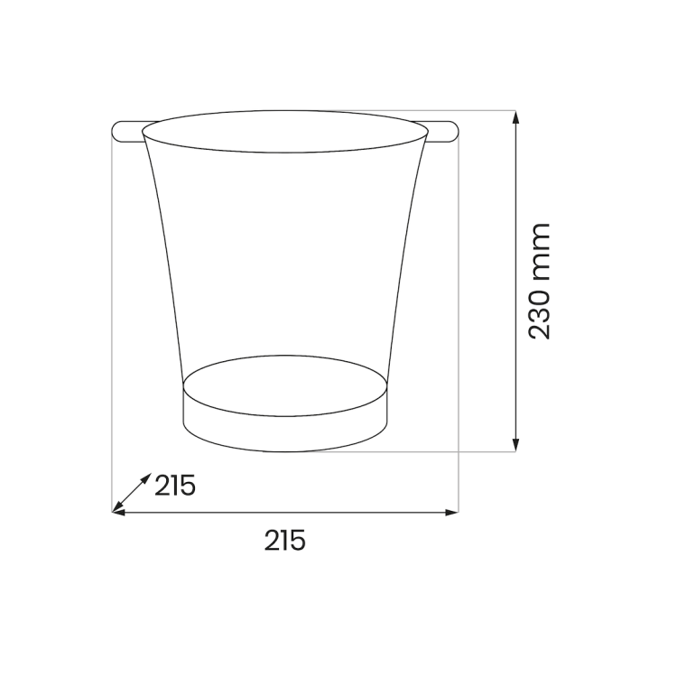 Cooler LED RGB 23cm IP44 EKO1457 Eko-Light