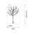 Lampa Solarna Tree 120cm RGB+3000K IP44 EKO1448 Eko-Light