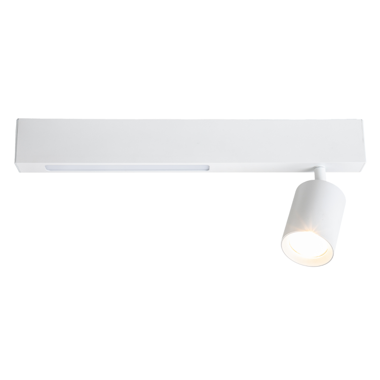 Lampa Sufitowa Magnet 9W+1xGU10 3000/4000K Biały ML1131 Milagro