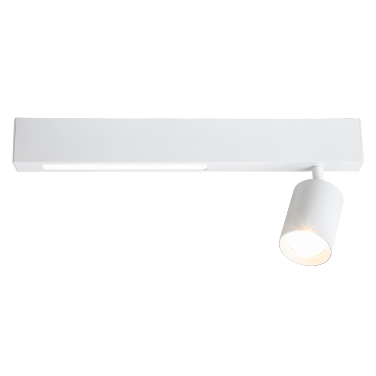 Lampa Sufitowa Magnet 9W+1xGU10 3000/4000K Biały ML1131 Milagro