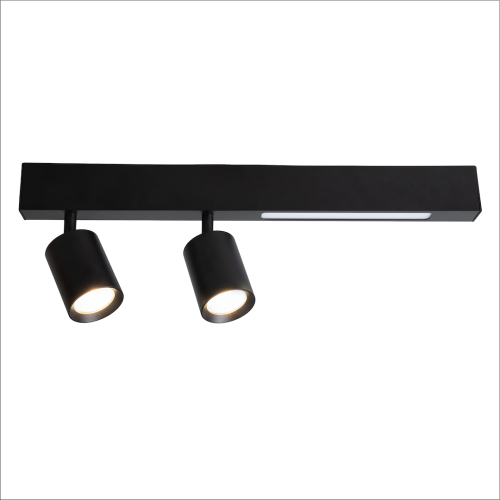 Lampa Sufitowa Magnet 9W+2xGU10 3000/4000K Czarny ML1132 Milagro