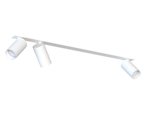 Lampa sufitowa listwa szyna podtynkowa 70cm MONO SURFACE III WHITE 7830 NOWODVORSKI Lighting 3x GU10 Spot oświetleniowa nowoczesna sufitowa ścienna metal biała nawierzchniowa jak szynoprzewód do regipsu Inspiracje Premium