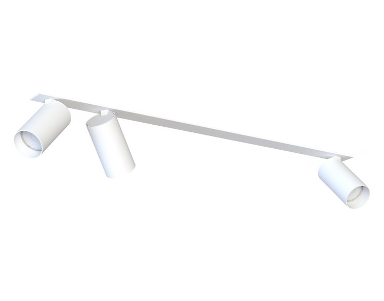 Lampa sufitowa listwa szyna podtynkowa 70cm MONO SURFACE III WHITE 7830 NOWODVORSKI Lighting 3x GU10 Spot oświetleniowa nowoczesna sufitowa ścienna metal biała nawierzchniowa jak szynoprzewód do regipsu Inspiracje Premium