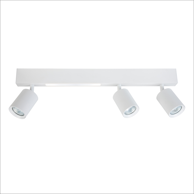 Lampa Sufitowa Magnet 9W+3xGU10 3000/4000K Biały ML1135 Milagro