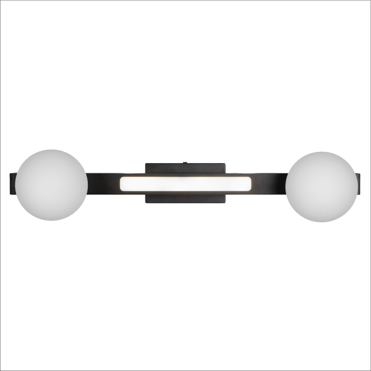 Lampa Sufitowa Magnet 13W+2xG9 3000/4000K Czarny ML1136 Milagro