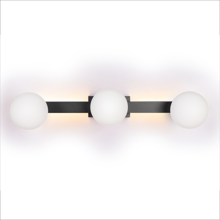 Lampa Sufitowa Magnet 9W+3xG9 3000/4000K Czarny ML1140 Milagro