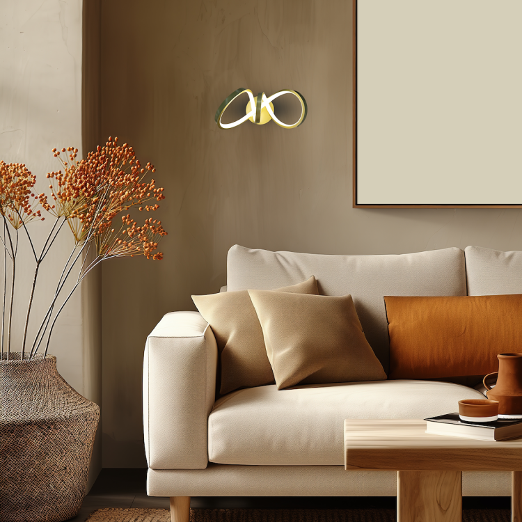 Kinkiet TESORO GOLD 15W LED ML1053 Milagro