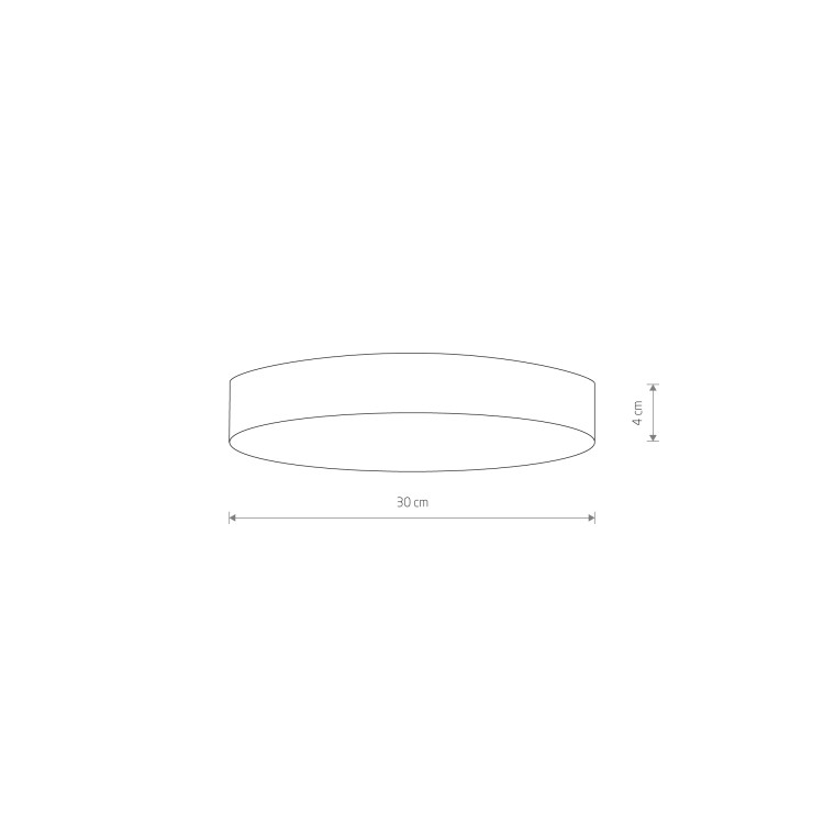 LID ROUND LED 50W 10410 Nowodvorski Lighting Lampa sufitowa plafon Inspiracje Premium