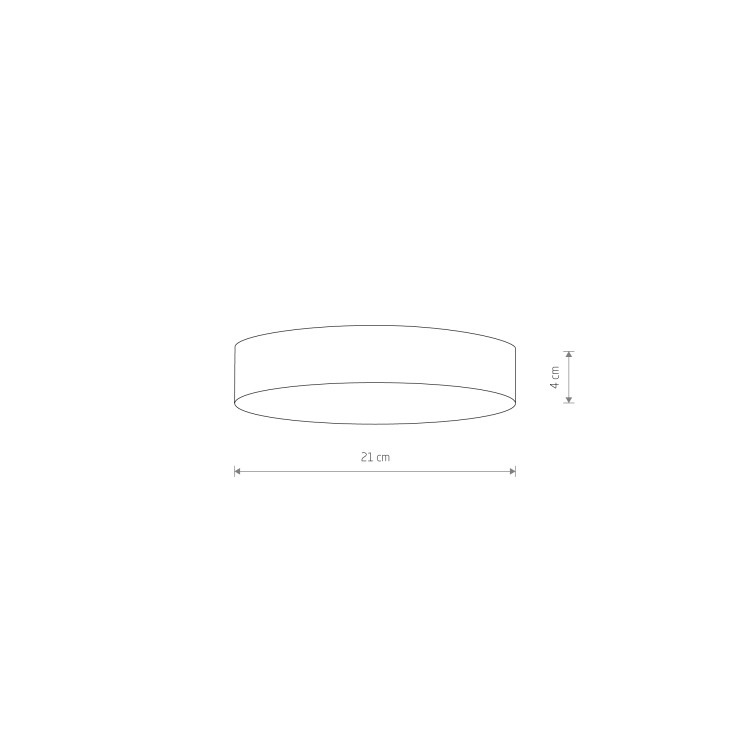 LID ROUND LED 35W 10413 Nowodvorski Lighting Lampa sufitowa plafon Inspiracje Premium
