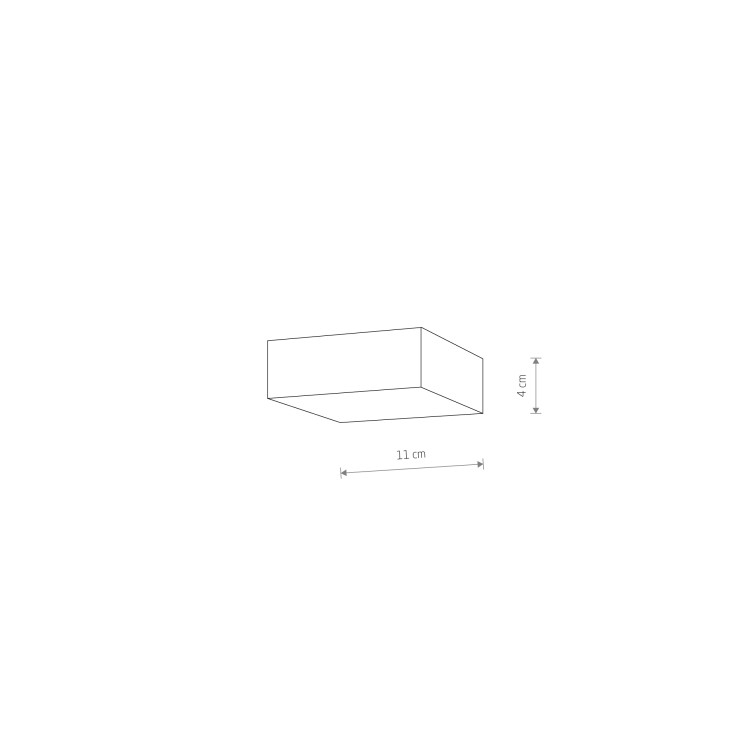 LID SQUARE LED 15W 10420 Nowodvorski Lighting Lampa sufitowa plafon Inspiracje Premium