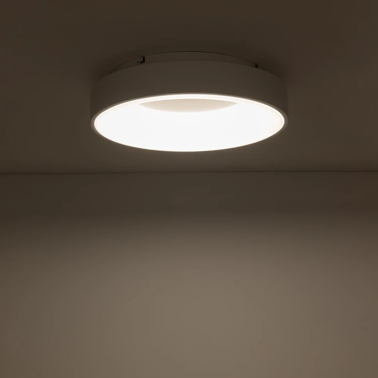 NIKKI ROUND LED 11200 Nowodvorski Lighting Lampa sufitowa plafon Biały Inspiracje Premium