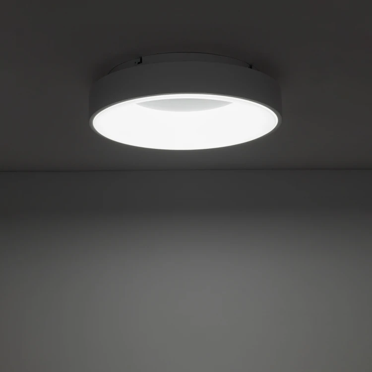 NIKKI ROUND LED 11203 Nowodvorski Lighting Lampa sufitowa plafon Biały Inspiracje Premium