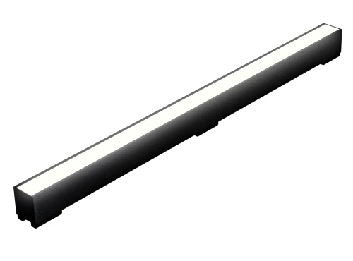 Oprawa Liniowa Lampa LED 66cm 28W do Szynoprzewodu Szyny niskonapięciowy SYSTEM LINE M WLD 10002 WOJNAROWSKI Lighting Design 3000K Loft nowoczesna sufitowy ścienny oświetlenie szynowe listwa natynkowa podtynkowa zawieszana 230V czarna Inspiracje Premium