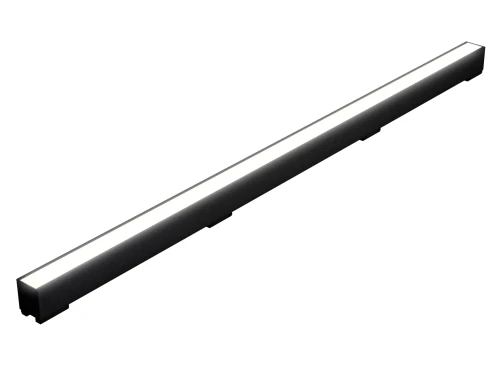 Oprawa Liniowa Lampa LED 99cm 40W do Szynoprzewodu Szyny niskonapięciowy SYSTEM LINE L WLD 10003 WOJNAROWSKI Lighting Design 3000K Loft nowoczesna sufitowy ścienny oświetlenie szynowe listwa natynkowa podtynkowa zawieszana 230V czarna Inspiracje Premium