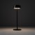 AMY LED 11532 Nowodvorski Lighting Lampa przenośna aluminium metalowa na taras balkon do ogrodu jednostronna oświetlenie zewnętrzne wewnętrzne z akumulatorem i ładowarką tarasowa stołowa nocna czarna Inspiracje Premium