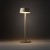 AMY LED 11533 Nowodvorski Lighting Lampa przenośna aluminium metalowa na taras balkon do ogrodu jednostronna oświetlenie zewnętrzne wewnętrzne z akumulatorem i ładowarką tarasowa stołowa nocna sand piaskowa Inspiracje Premium