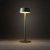 AMY LED 11535 Nowodvorski Lighting Lampa przenośna aluminium metalowa na taras balkon do ogrodu jednostronna oświetlenie zewnętrzne wewnętrzne z akumulatorem i ładowarką tarasowa stołowa nocna zielona Inspiracje Premium