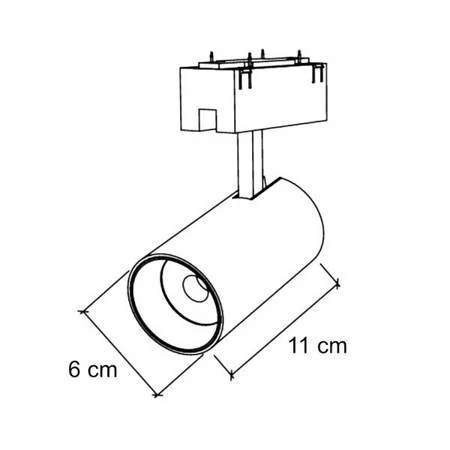 SYSTEM Spot - reflektor 13W, 36° WLD+10022WW90 WOJNAROWSKI Lighting