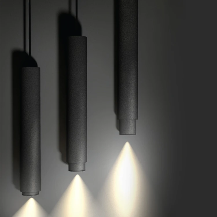 Lampa szynowa wisząca punktowa Industrialna szynowa LED 10W niskonapięciowy SYSTEM HANGIT WLD 10031 WOJNAROWSKI Lighting Design 3000K Loft nowoczesna sufitowy ścienny oświetlenie szynowe zawieszana 230V szynoprzewodu szyny zwis czarna Inspiracje Premium