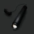Lampa szynowa wisząca punktowa Industrialna szynowa LED 10W niskonapięciowy SYSTEM HANGIT WLD 10031 WOJNAROWSKI Lighting Design 3000K Loft nowoczesna sufitowy ścienny oświetlenie szynowe zawieszana 230V szynoprzewodu szyny zwis czarna Inspiracje Premium
