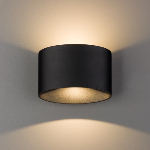 Lampa ścienna ELLIPSES LED BLACK 8182 2x5W 3000K Nowoczesna lampa Kinkiet NOWODVORSKI Lighting Premium