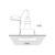 Lampa DELTA BLACK 8370 NOWODVORSKI Lighting oprawa oświetleniowa punktowa podtynkowa Premium