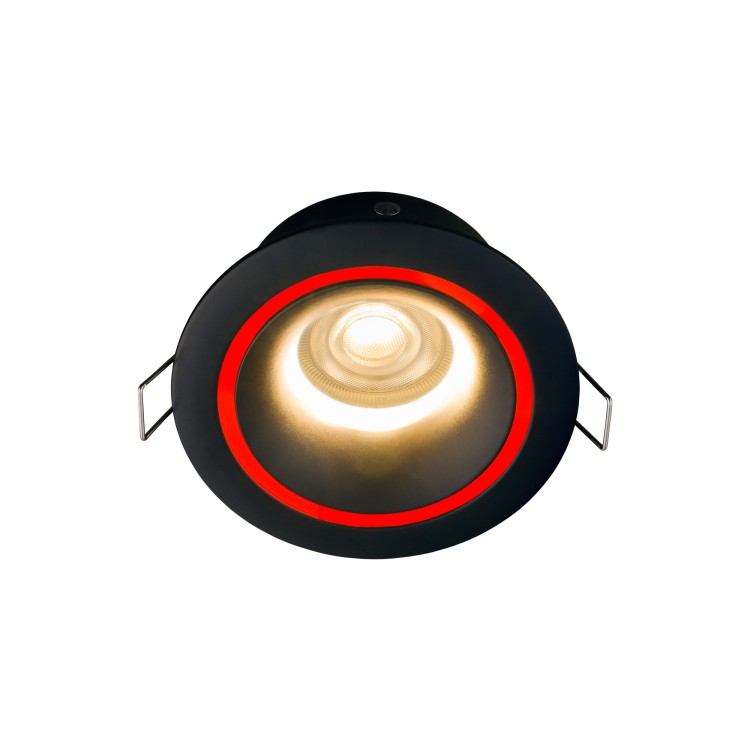 Lampa FOXTROT BLACK 8374 NOWODVORSKI Lighting oprawa oświetleniowa punktowa podtynkowa Premium