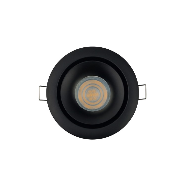 Lampa FOXTROT BLACK 8374 NOWODVORSKI Lighting oprawa oświetleniowa punktowa podtynkowa Premium
