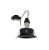 Lampa FOXTROT BLACK 8374 NOWODVORSKI Lighting oprawa oświetleniowa punktowa podtynkowa Premium