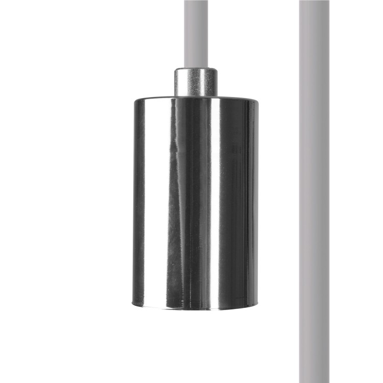 Przewód do lampy wiszącej CAMELEON CABLE E27 biały-chrom 2,5m 8646 NOWODVORSKI Lighting Premium