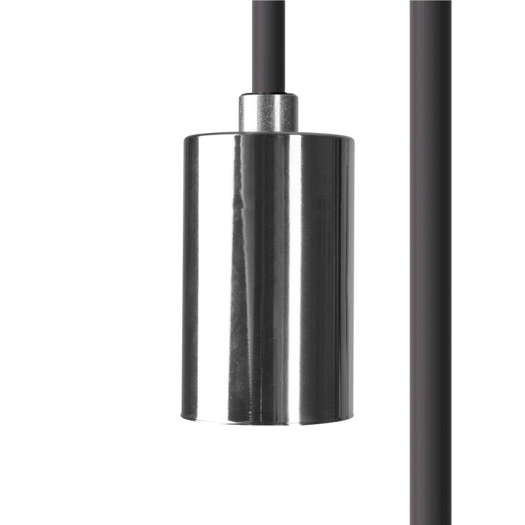 Przewód do lampy wiszącej CAMELEON CABLE E27 czarny-chrom 2,5m 8657 NOWODVORSKI Lighting Premium