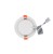 Oprawa wpuszczana IP44 biała CL KOS LED 8W, 3000K WHITE 8782 NOWODVORSKI Lighting Premium