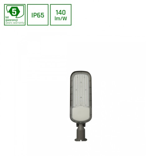 STREETOS 2 ULICZNA 100W NW 230V 145/75st IP65 IK09 555x172x114mm szary czujnik zmierzchu 5 Lat Gwarancji SLI027017NW_PW SPECTRUM LED