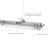 LIMEA LED TUBE SLIM HERMETYK G13 2x150 250V IP65 1610x90x63 mm szary SLI028016_SLIM SPECTRUM LED