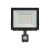 NOCTIS LUX 4 Naświetlacz 50W CW 230V IP44 176x221x53mm czarny czujnik ruchu PIR SLI029073CW_CZUJNIK_PW SPECTRUM LED