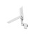NOCTIS LUX 4 Naświetlacz 30W CW 230V IP44 141x185x53mm biały czujnik ruchu PIR SLI029076CW_CZUJNIK_PW SPECTRUM LED