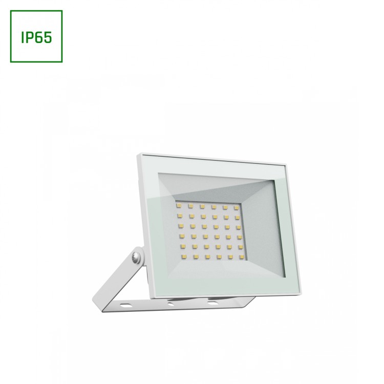 NOCTIS LUX 4 Naświetlacz 30W NW 230V IP65 141x107x25 biały SLI029076NW_PW SPECTRUM LED