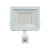 NOCTIS LUX 4 Naświetlacz 50W WW 230V IP44 176x221x53mm biały czujnik ruchu PIR SLI029077WW_CZUJNIK_PW SPECTRUM LED
