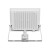 NOCTIS LUX 4 Naświetlacz 50W WW 230V IP44 176x221x53mm biały czujnik ruchu PIR SLI029077WW_CZUJNIK_PW SPECTRUM LED