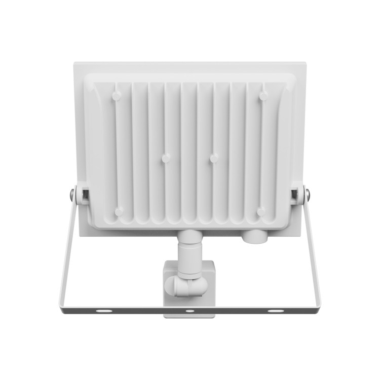 NOCTIS LUX 4 Naświetlacz 50W WW 230V IP44 176x221x53mm biały czujnik ruchu PIR SLI029077WW_CZUJNIK_PW SPECTRUM LED