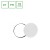 NYMPHEA BLACK & WHITE RINGS 18W CCT 230V 115st IP54 FI250x52 biały/czarny okrągła SLI031034CCT_PW SPECTRUM LED
