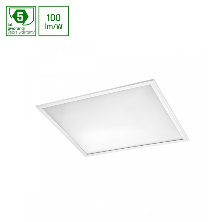 ALGINE panel 45W NW 230V 120st IP20 IK06 600x600x10mm biały UGR<19 5 Lat Gwarancji SLI035038NW SPECTRUM LED