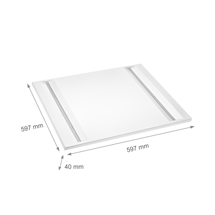 ALGINE LINE panel 44W NW 230V 70st IP20 IK06 600x600x40mm biały UGR<16 5 Lat Gwarancji SLI035050NW_PW SPECTRUM LED