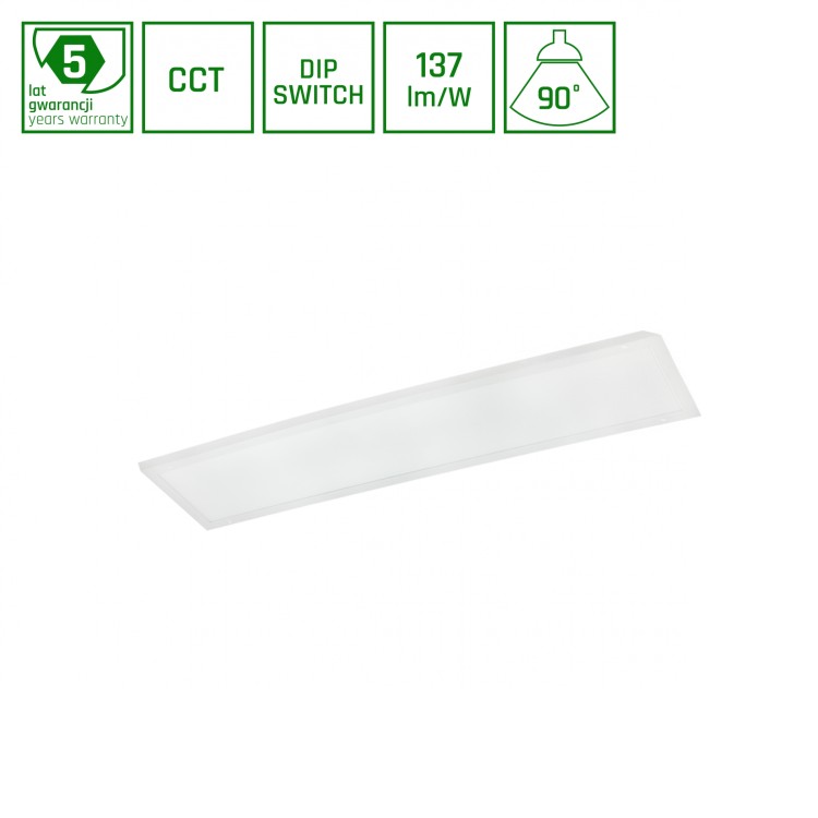 ALGINE panel BACKLIGHT 26W/36W/46W CCT 230V 90ST IP20 UGR<19 300X1200X34mm biały 5 Lat Gwarancji SLI035083CCT_PW SPECTRUM LED