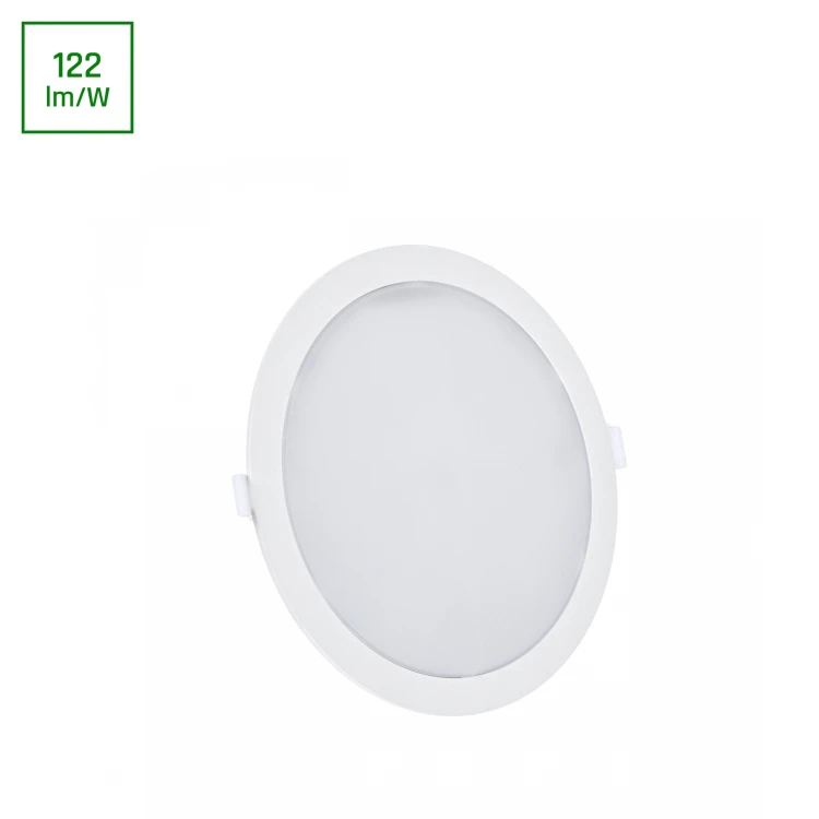ALGINE ECO 2w1 natynk-podtynk DOWNLIGHT 18W NW 230V 110st IP20 IK06 223x35mm biały okrągła SLI037029NW_PW SPECTRUM LED